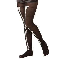 Ponožky s kostrou, veľkosť 11-14 rokov